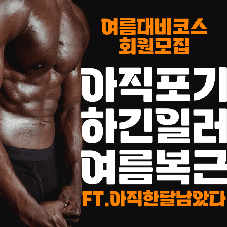 헬스 피트니스 회원모집