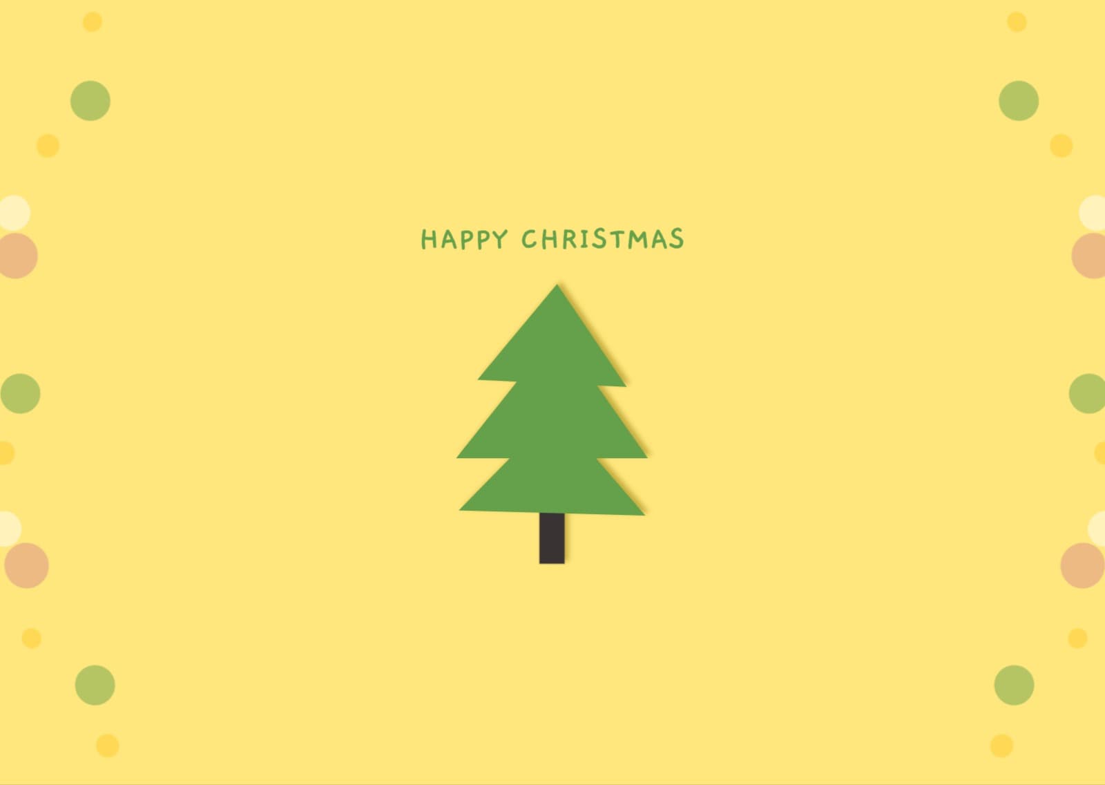 happy christmas 카드엽서