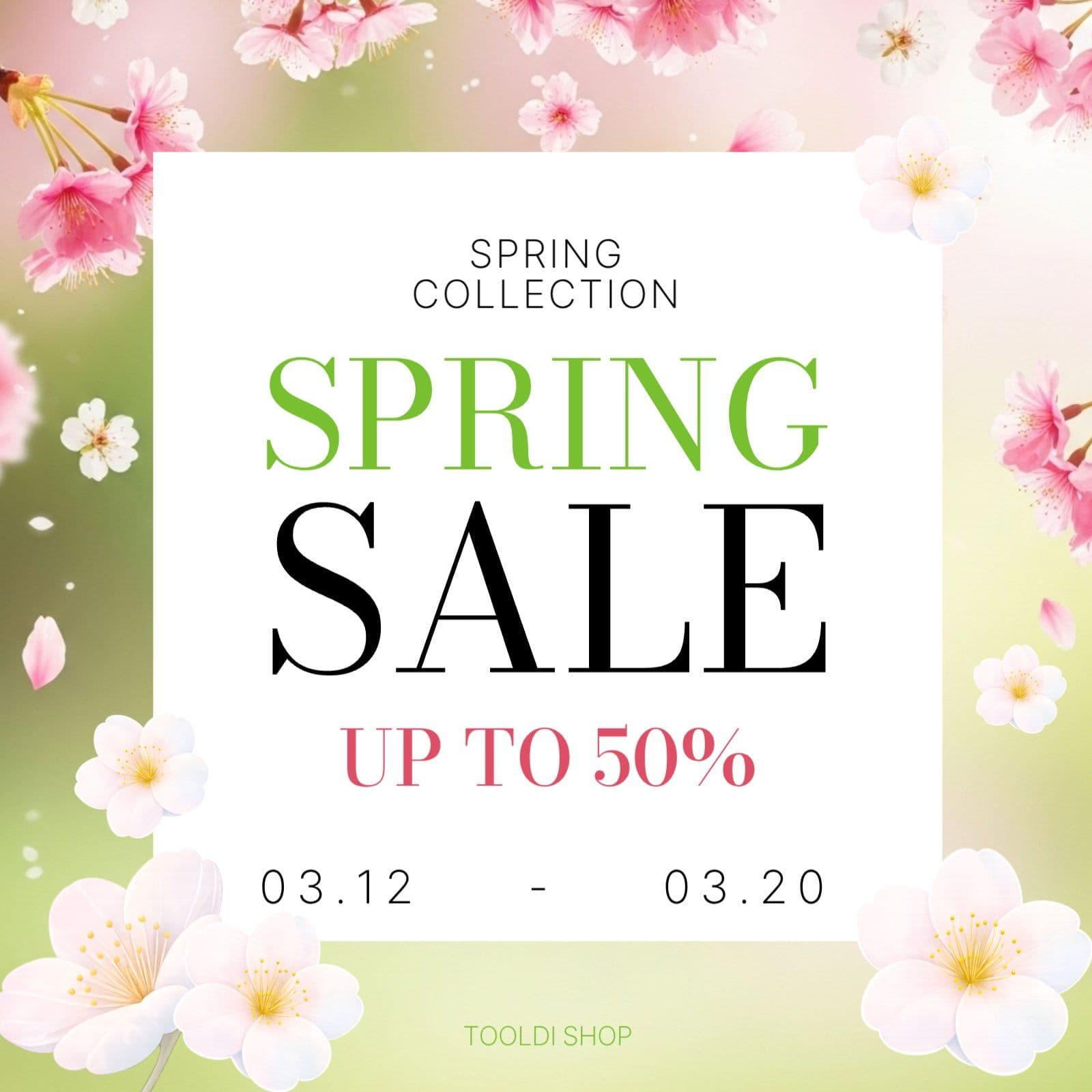 spring sale