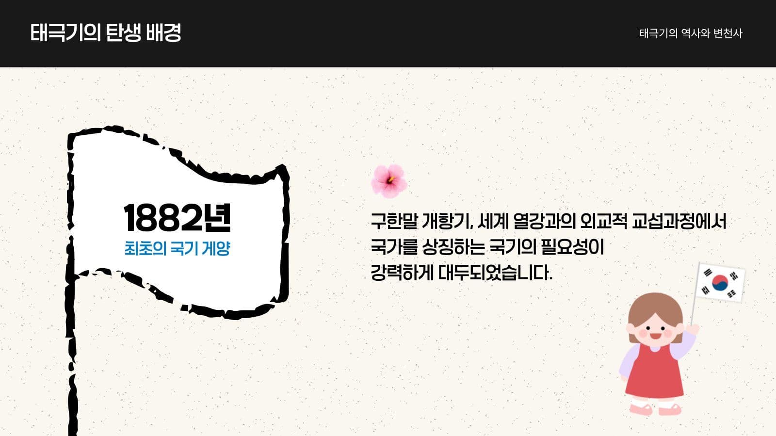 태극기의 역사와 변천사