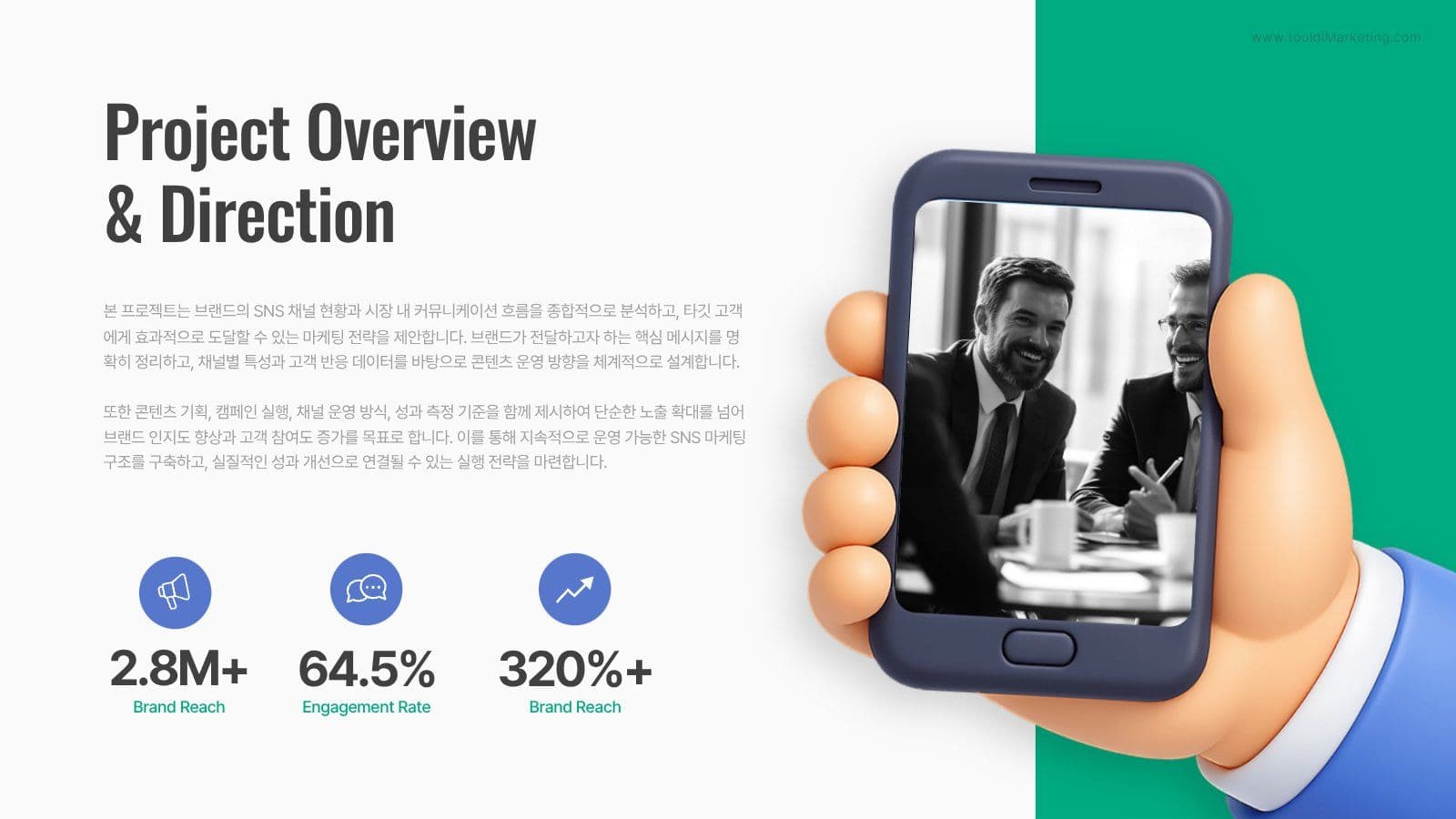 SNS 마케팅 제안서 보고서 PPT