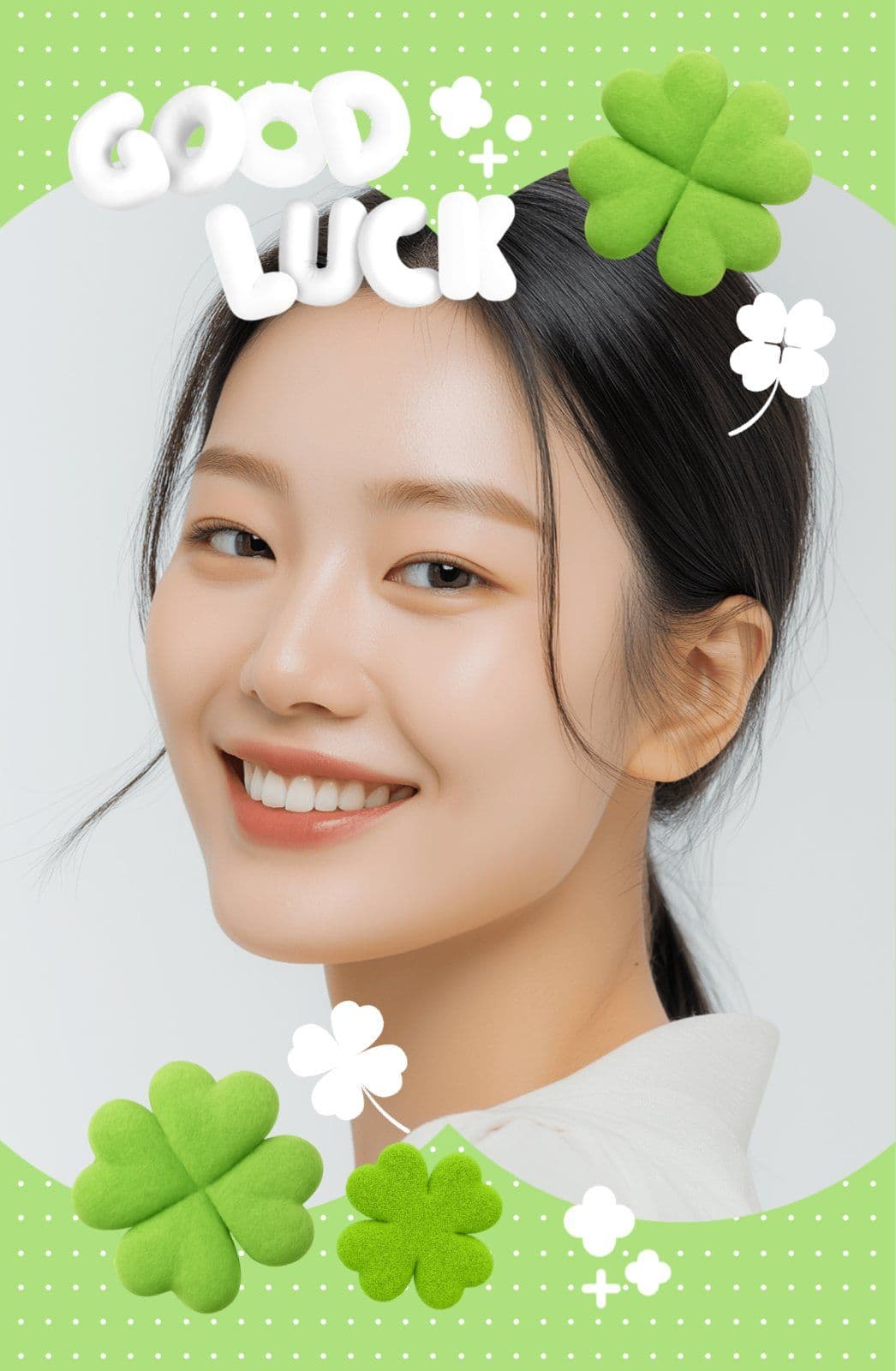 행운 포토카드 프레임