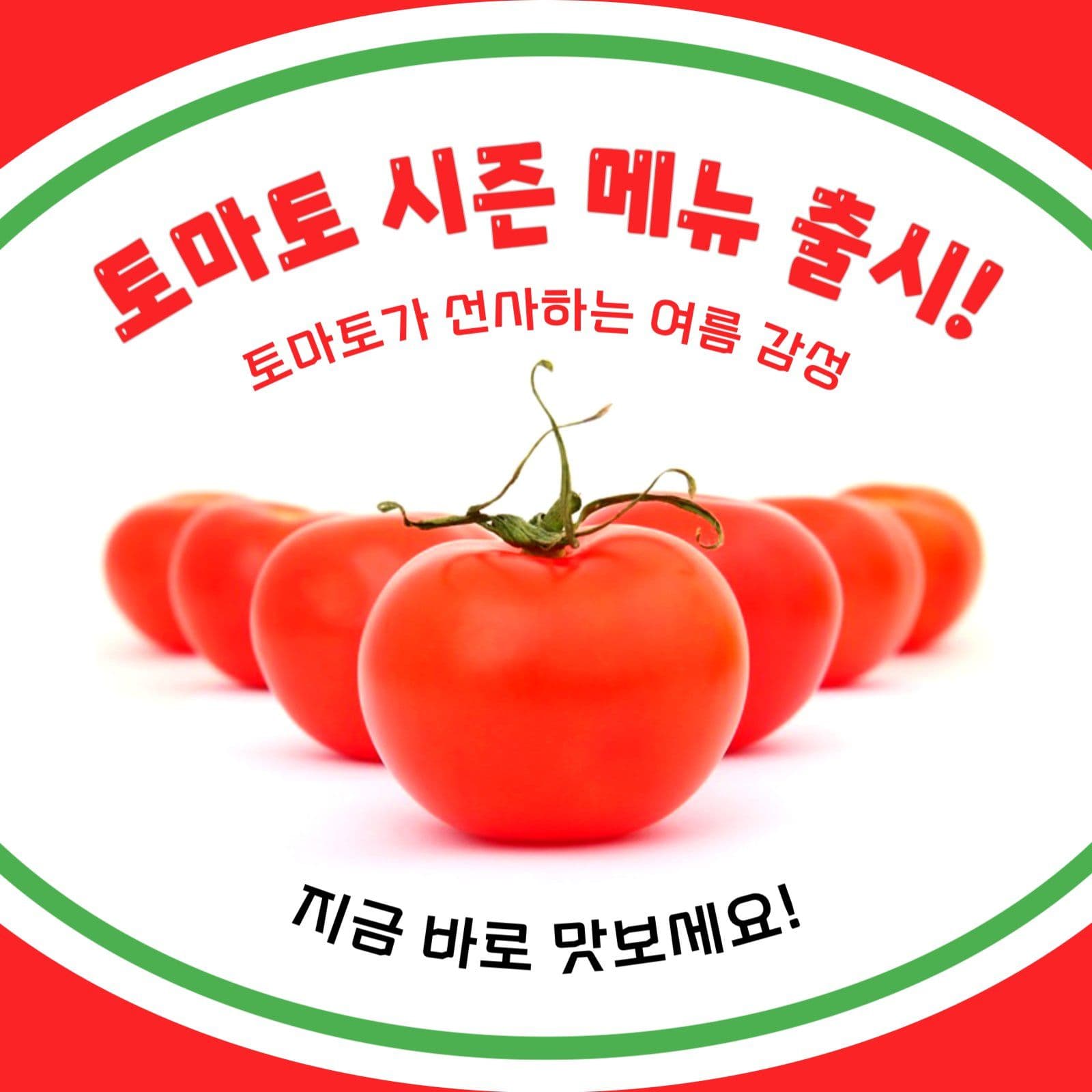 토마토 시즌 메뉴 출시