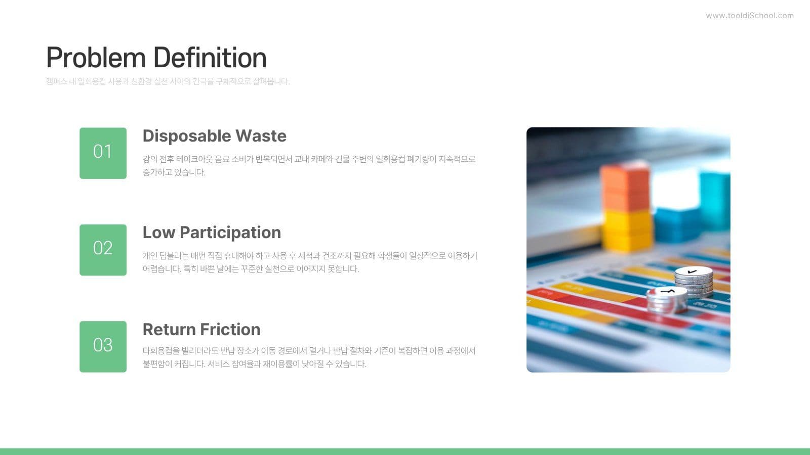 그린 심플 대학생 팀프로젝트 PPT