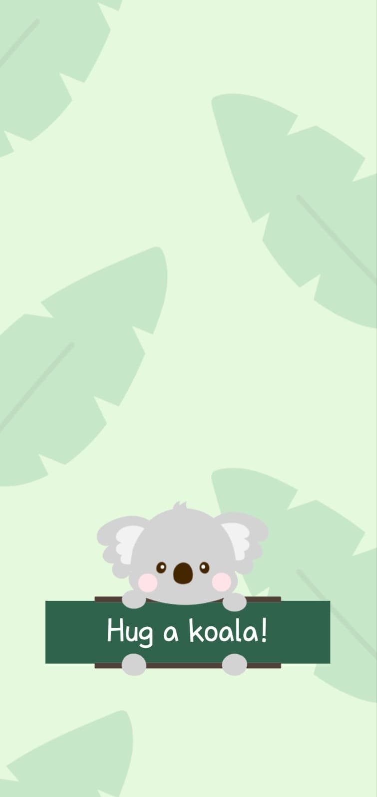 Hug a koala!