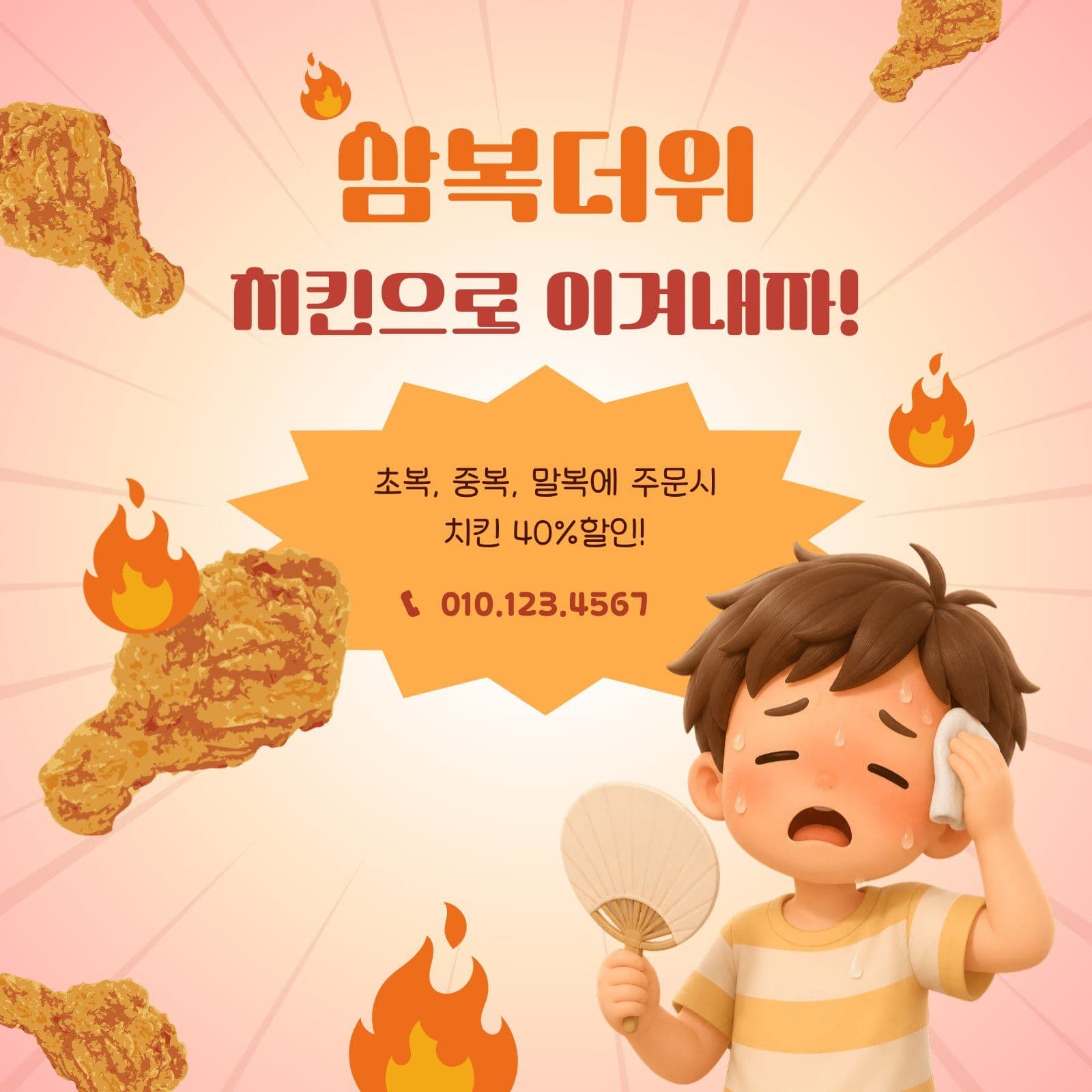삼복 치킨 할인 이벤트 