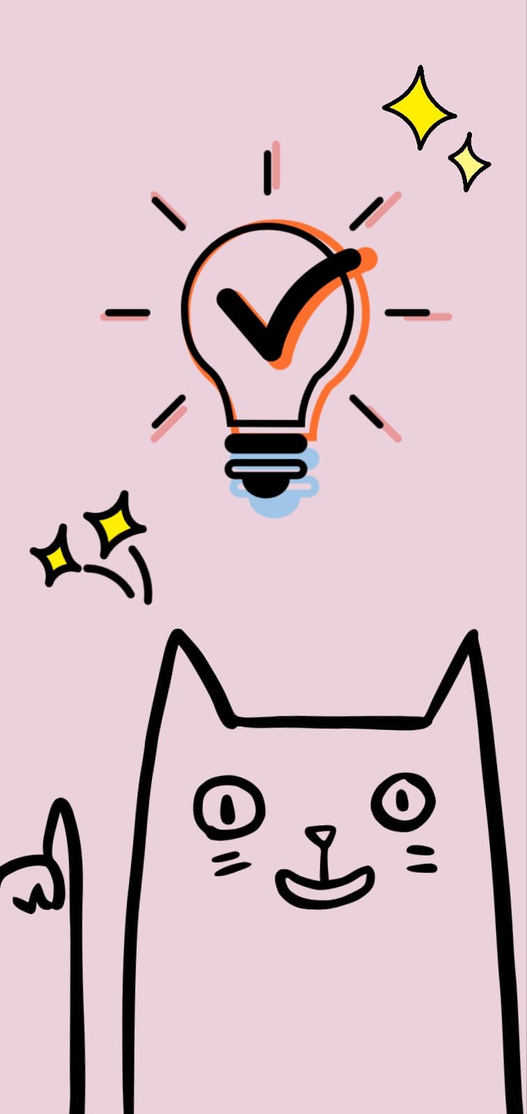 귀여운 고양이 배경화면