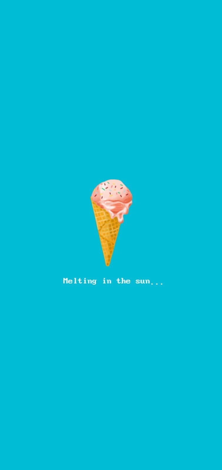 melting in the sun