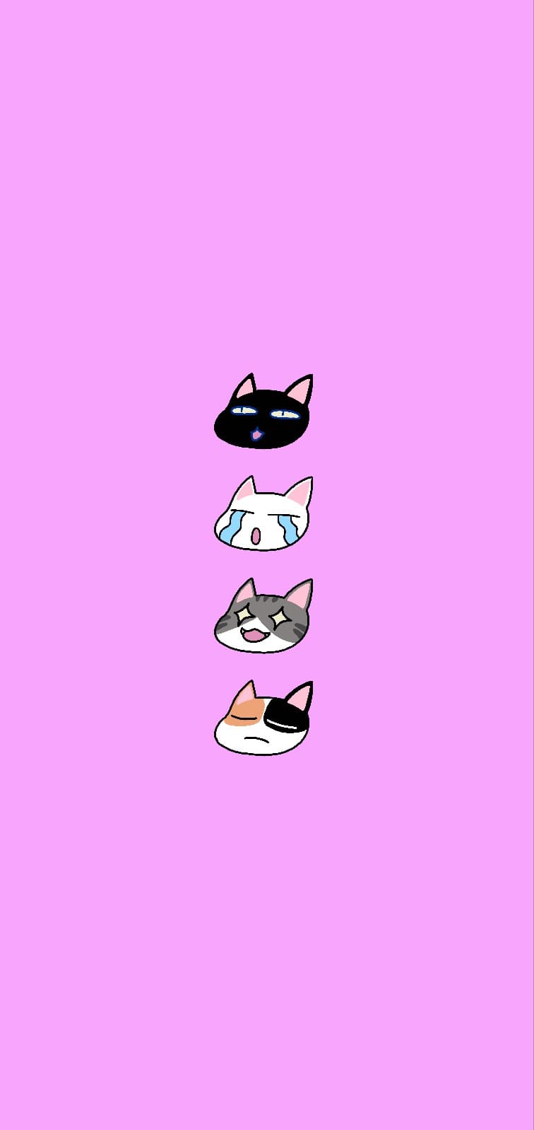 냥이 표정 세트