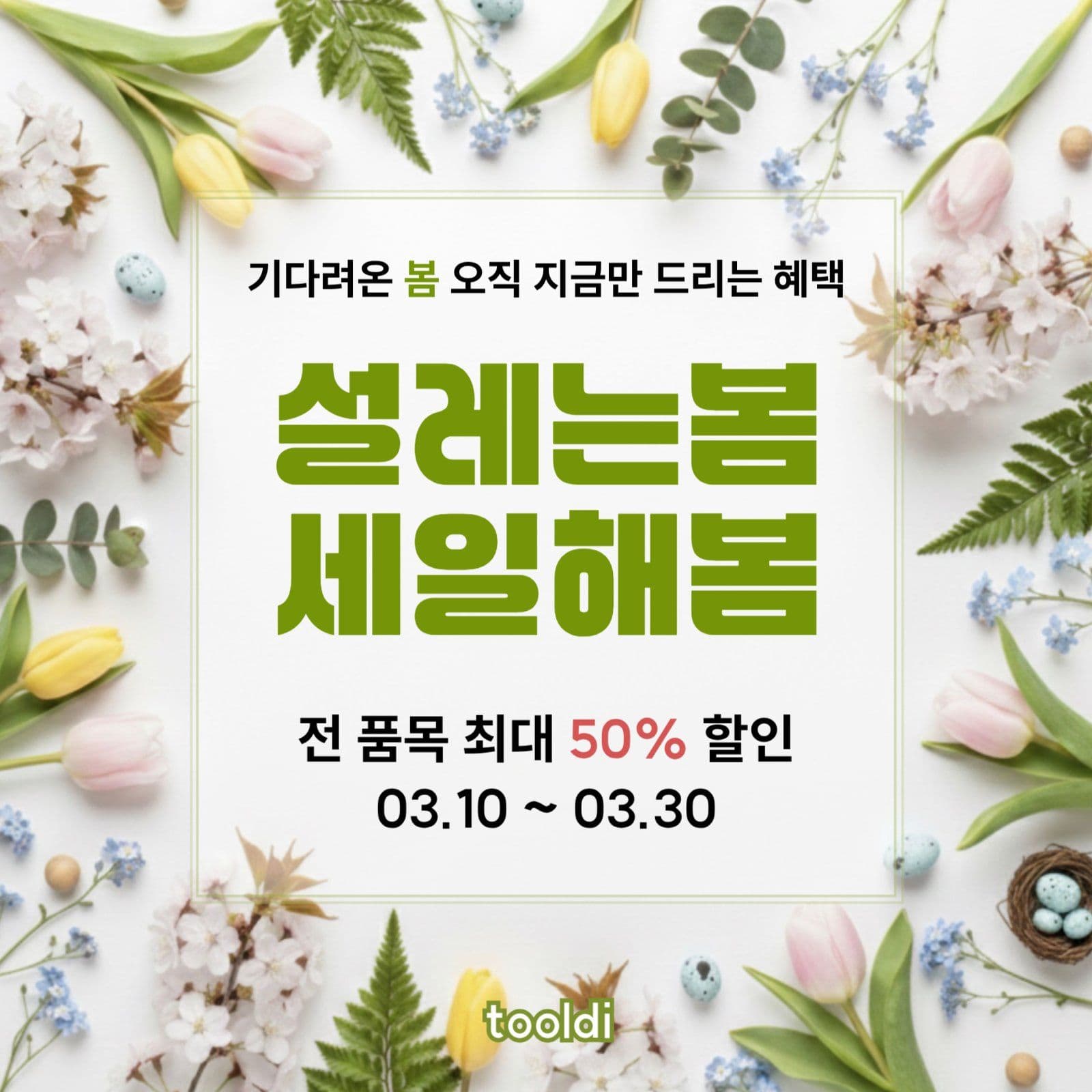 설레는 봄