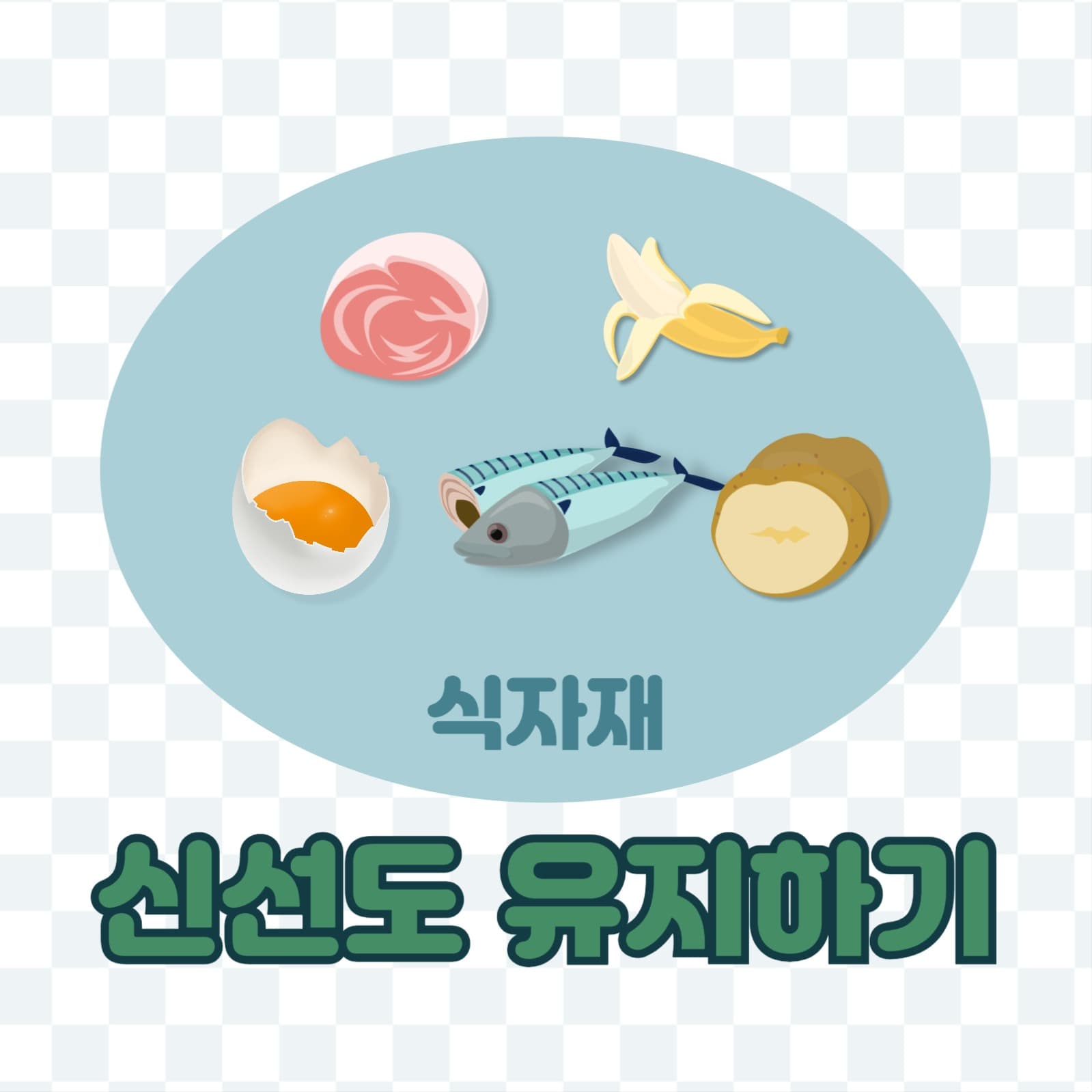 신선도 유지하기 카드뉴스
