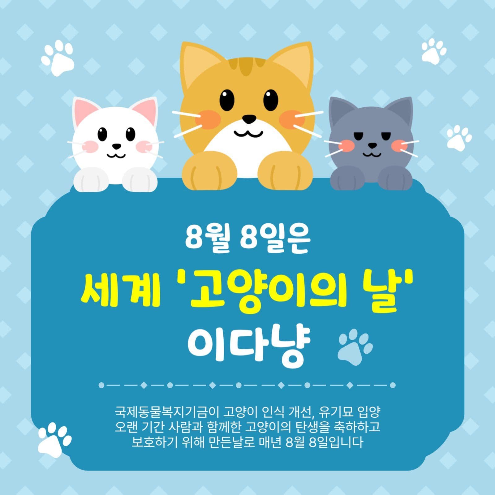 고양이의날이다냥
