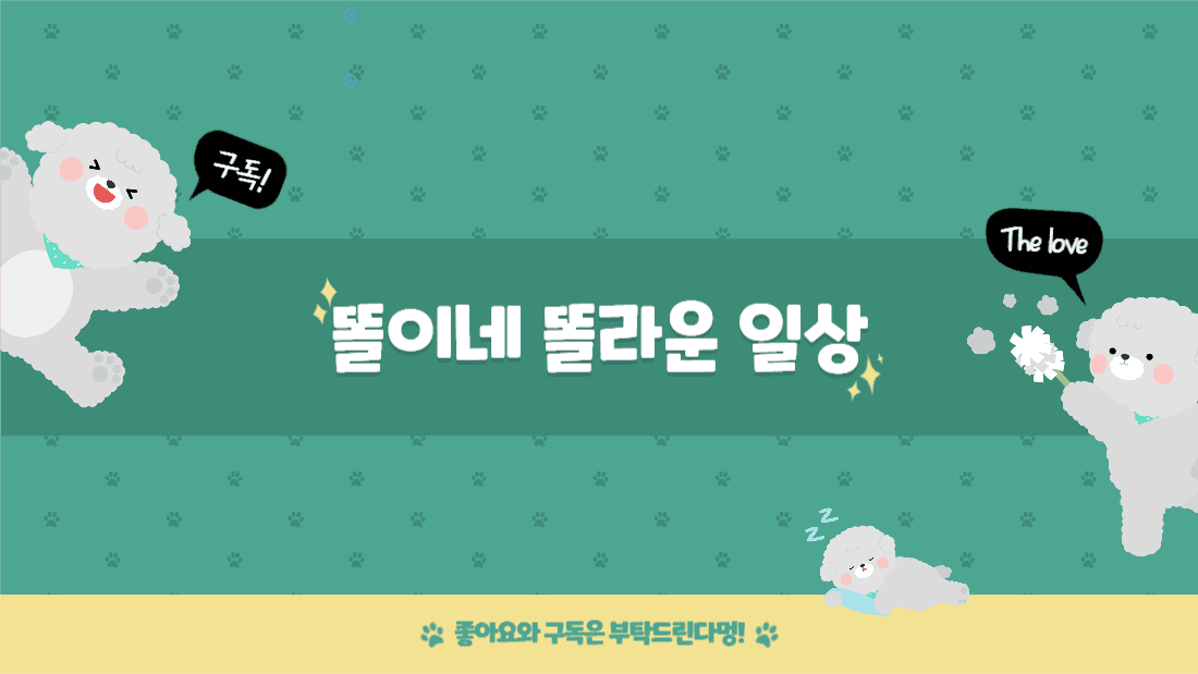 똘이네 똘라운 일상