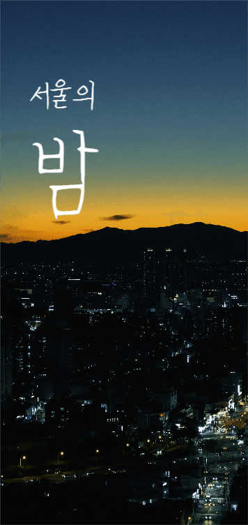 서울의 밤 배경화면