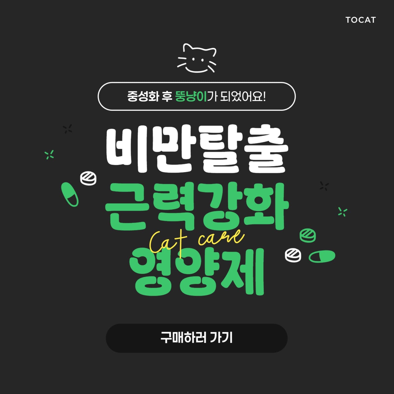 반려묘 영양제 배너