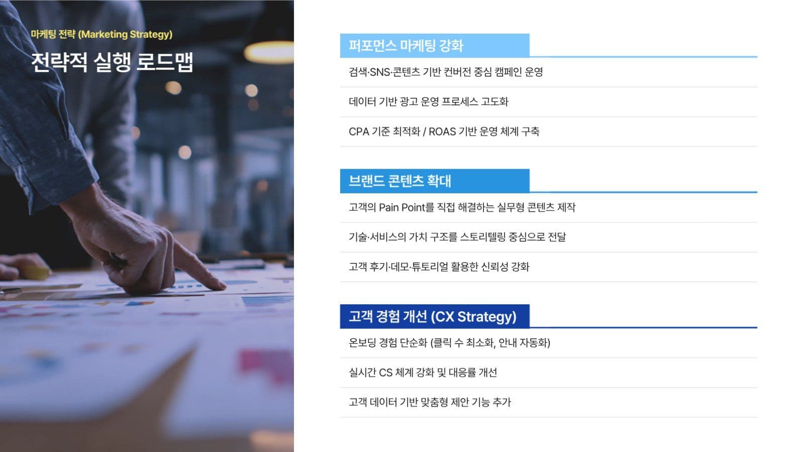 브랜드 마케팅 PPT 템플릿