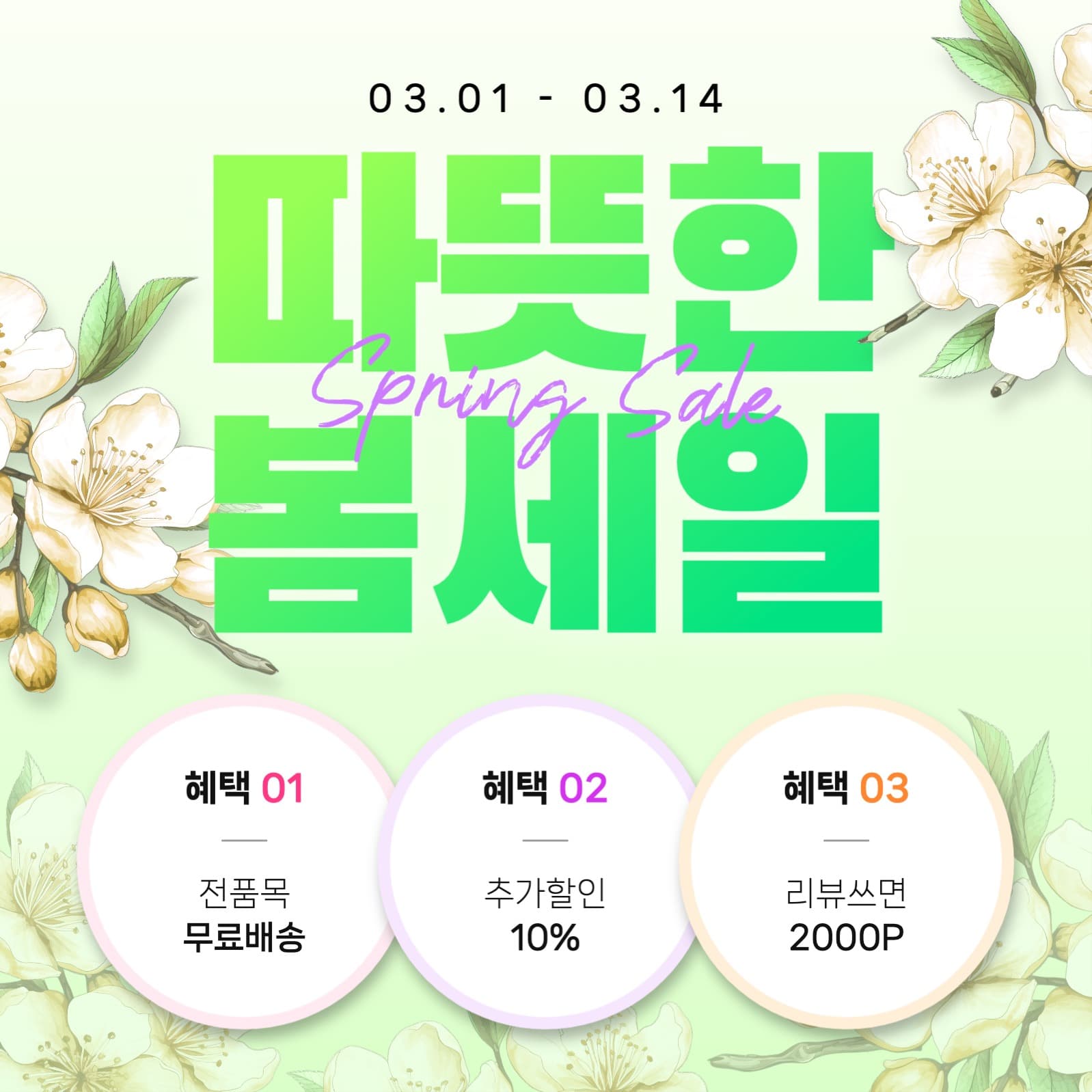봄 세일