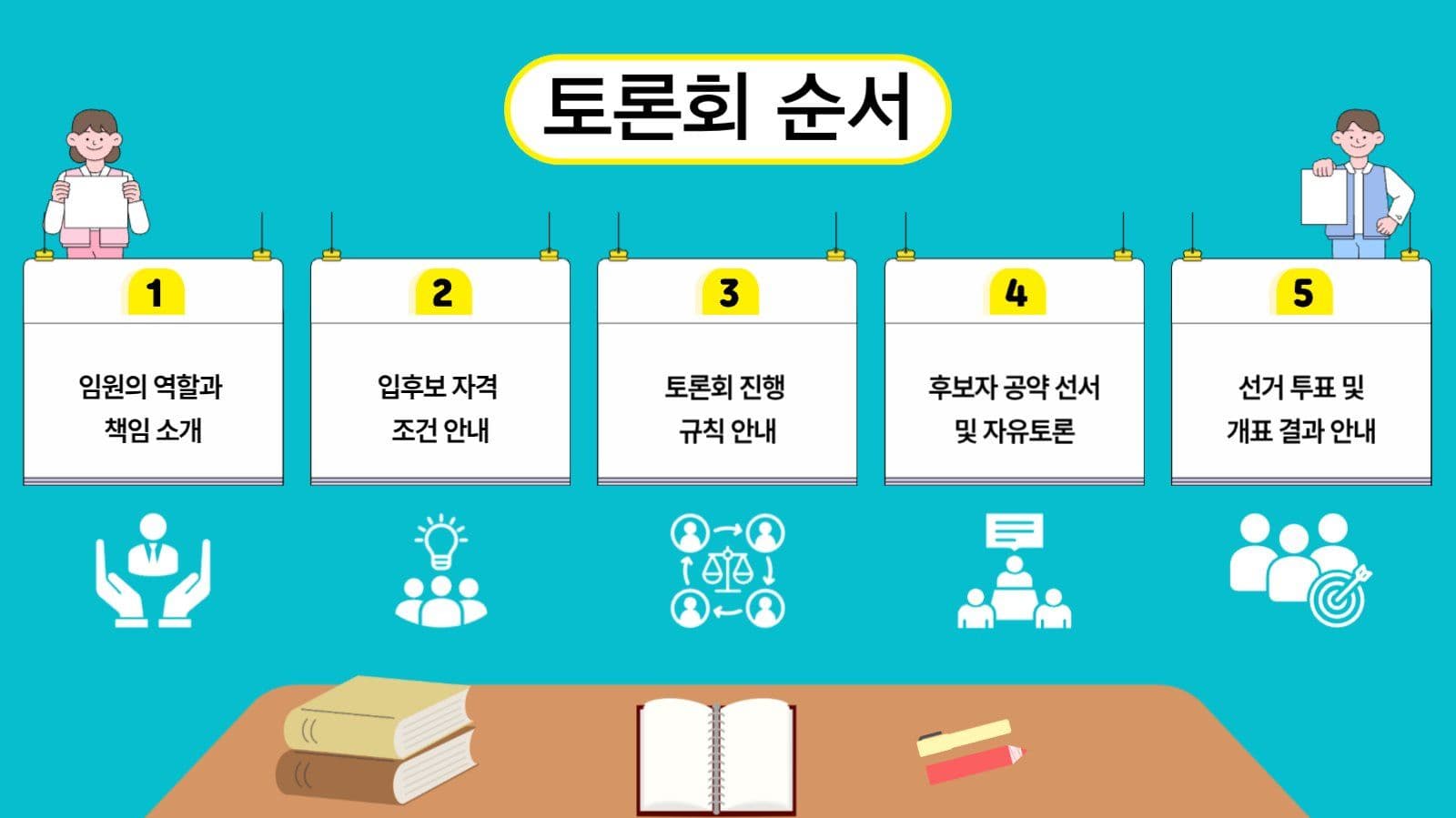 학급임원 토론회
