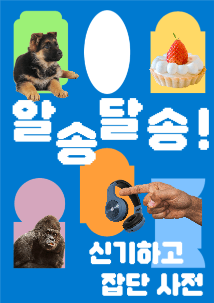 알송달송 포스터