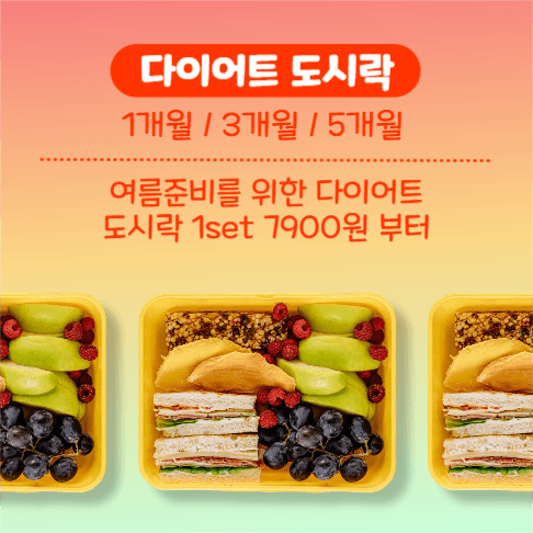 다이어트도시락서비스
