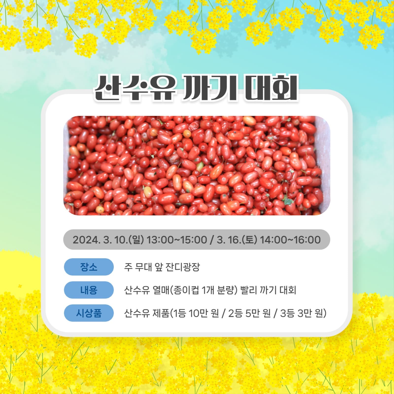 봄축제 템플릿