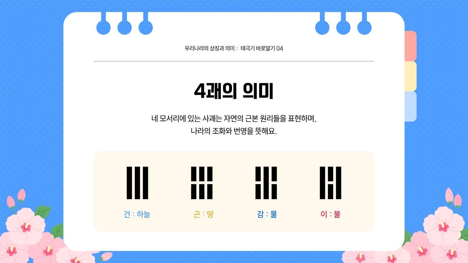 태극기 바로알기 프레젠테이션