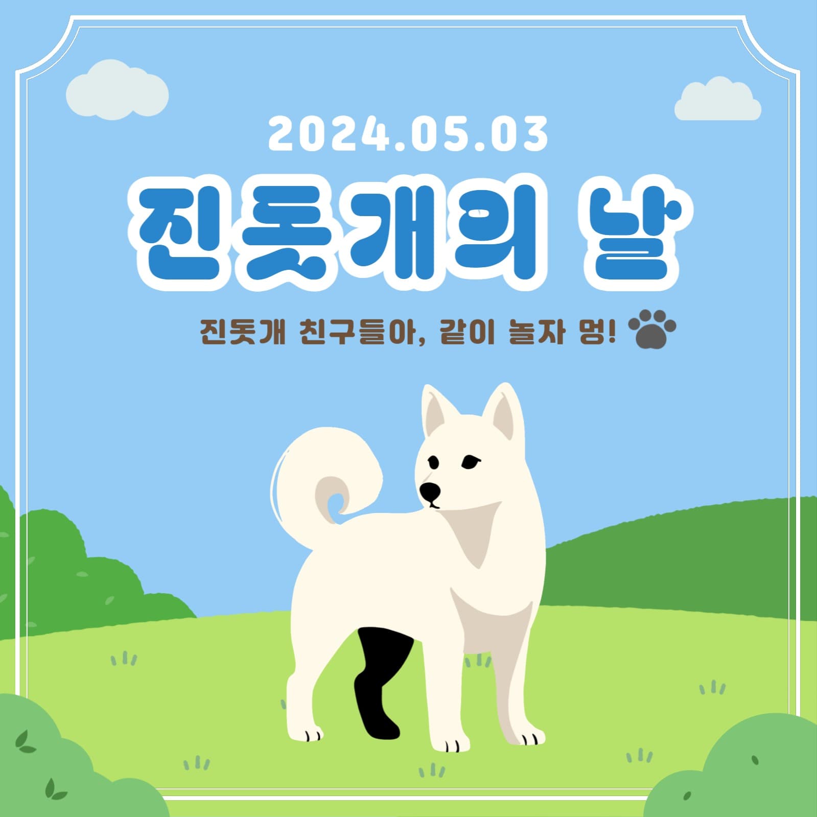 진돗개의날