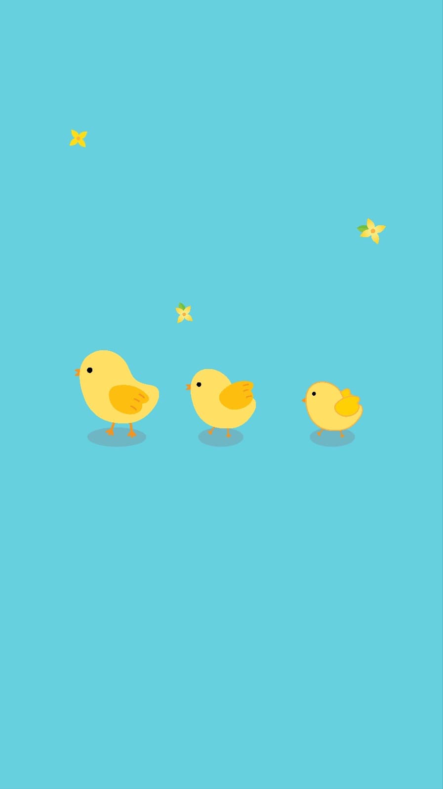 병아리떼쫑쫑쫑