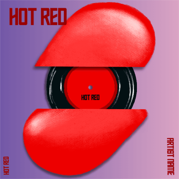 Hot red
