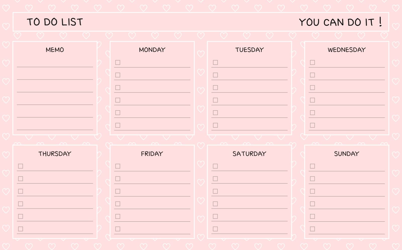 굿노트속지 TO DO LIST