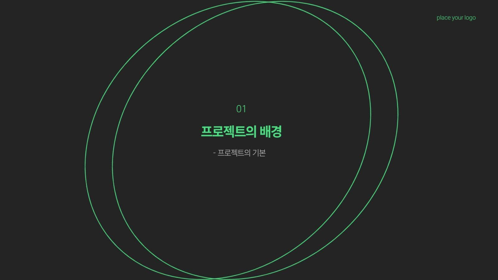 네온그린 포인트 프로젝트 발표 PPT