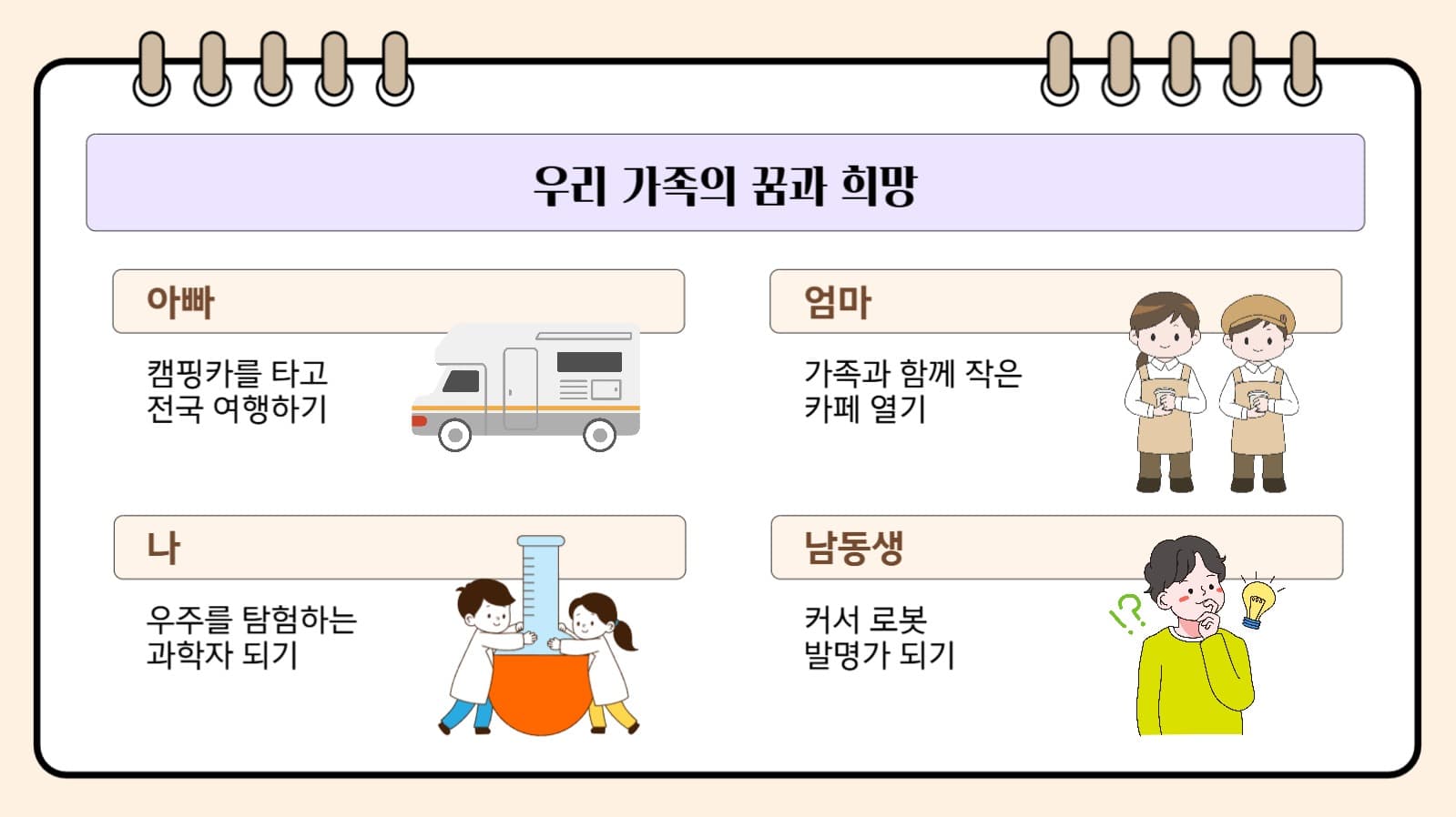 함께라서 더 행복한 우리 가족