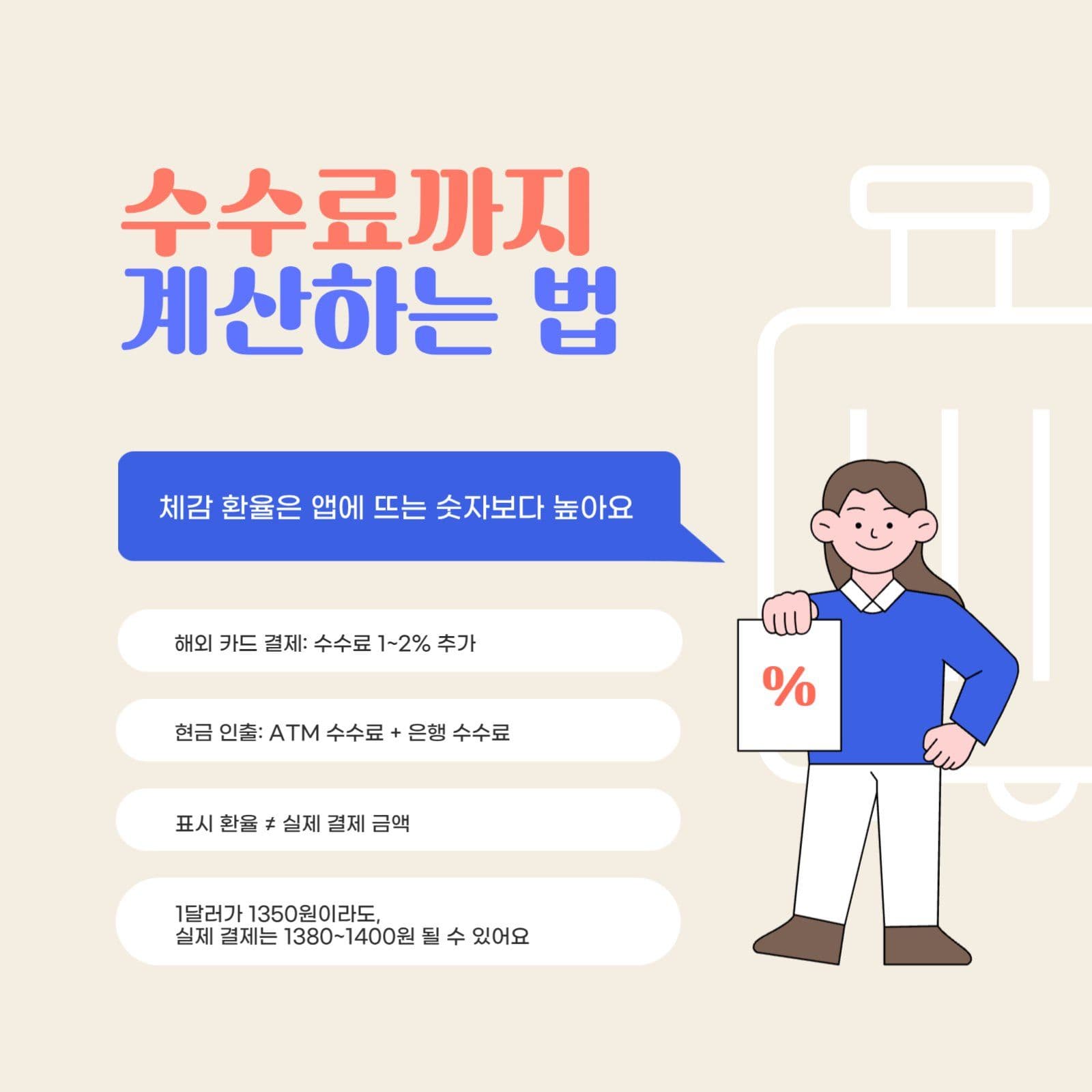 크림톤 세계여행 환율 계산 안내   
