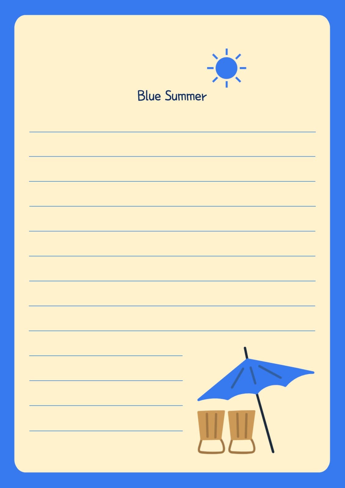Blue Summer