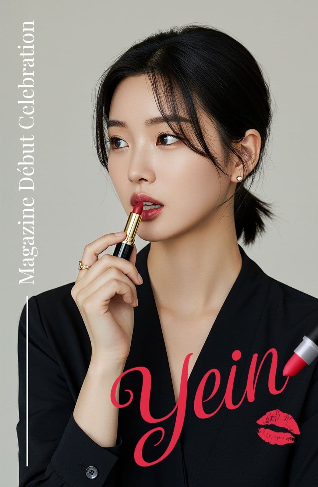 매거진 화보 증정 포토카드