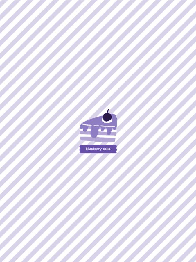 블루베리 케이크 배경화면 아이패드