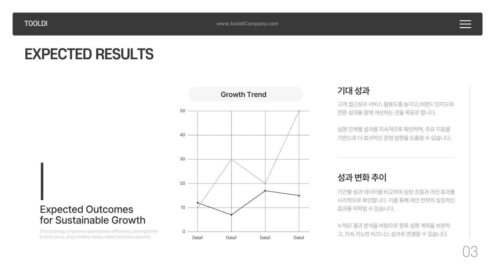 블랙 화이트 모던 비즈니스 제안서