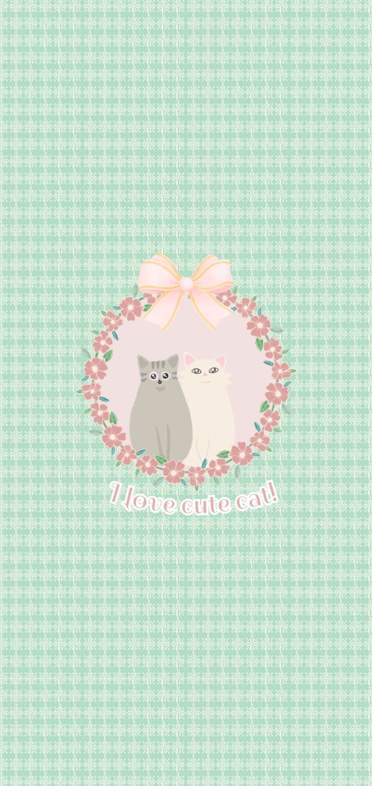 귀여운 고양이 배경화면