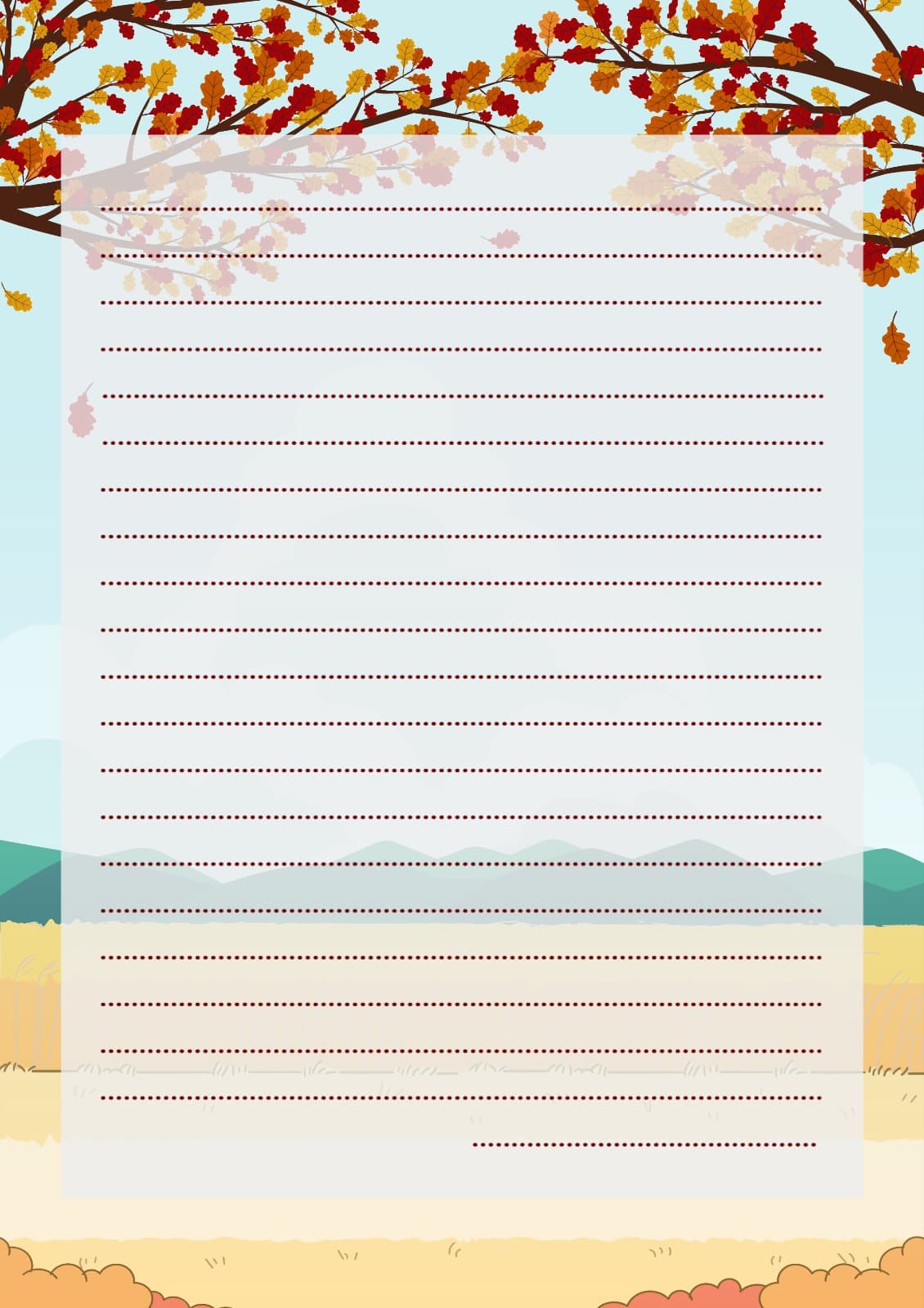 편지지2
