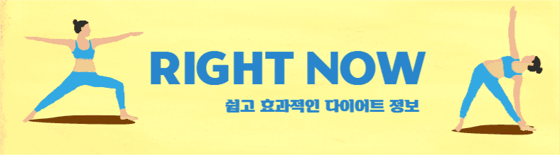 쉽고 효과적인 다이어트 정보