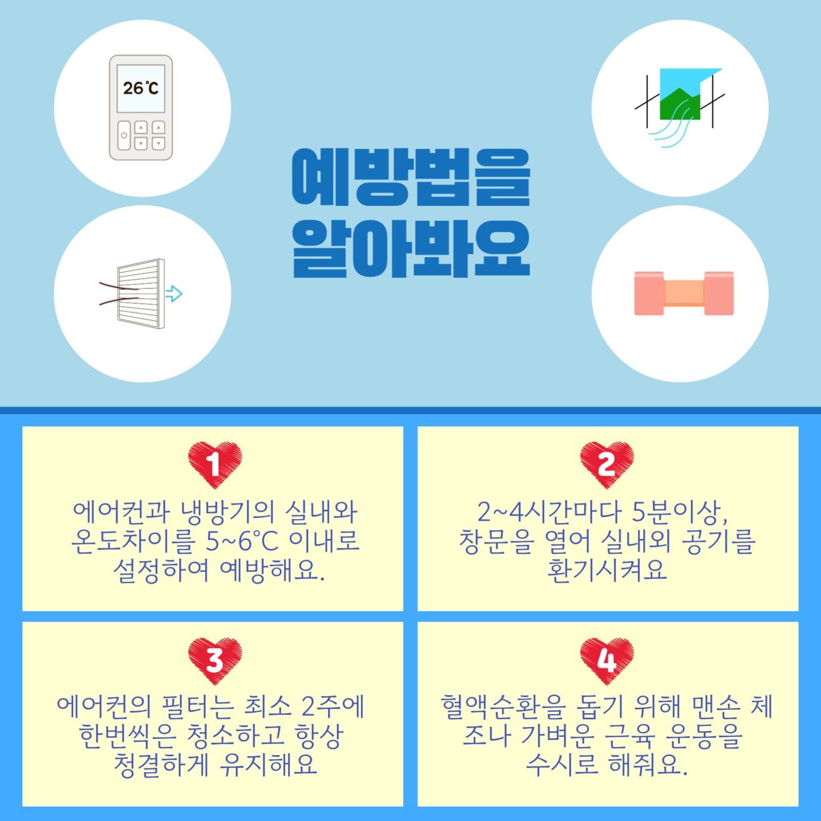 여름감기냉방병