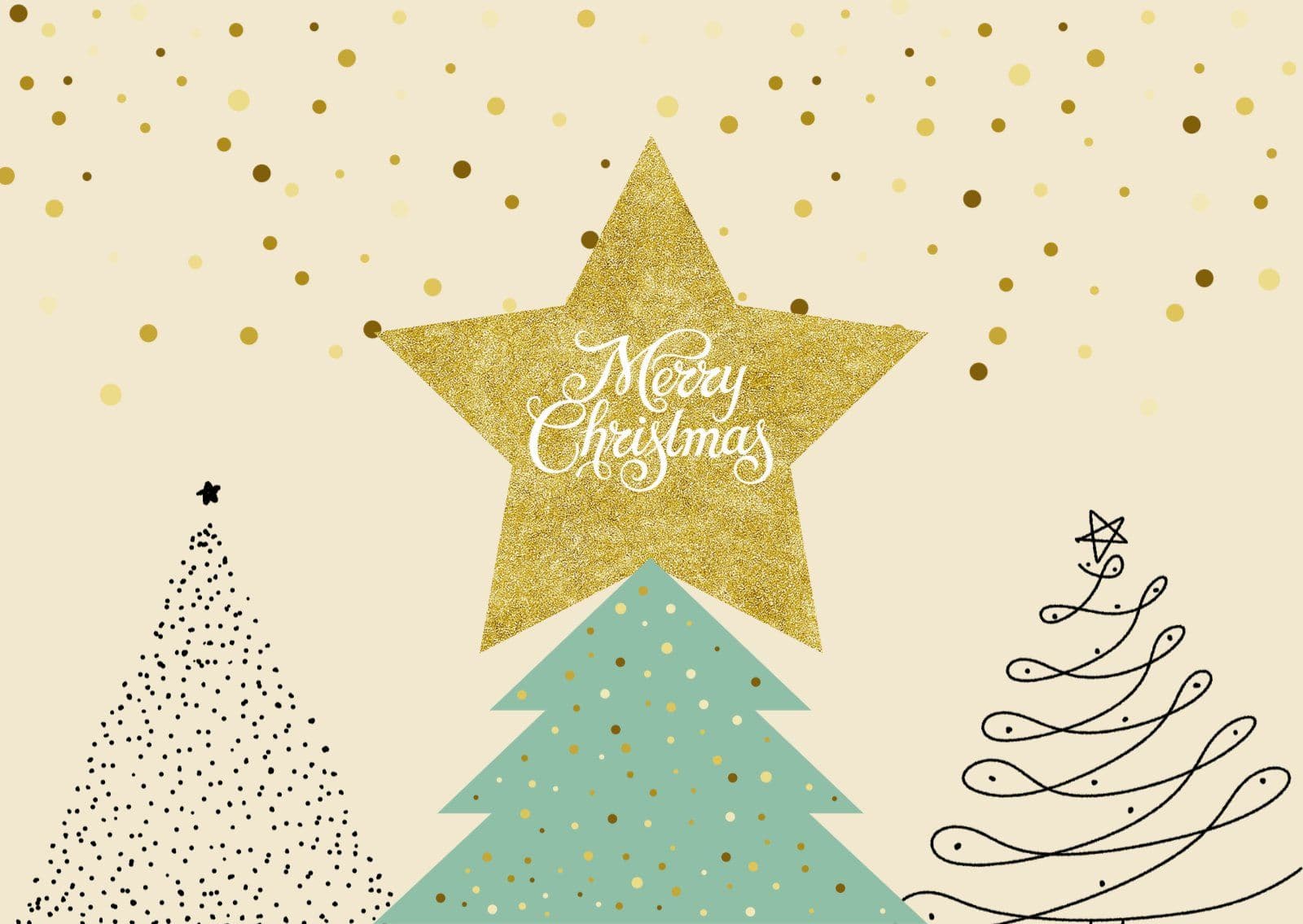 merry christmas star