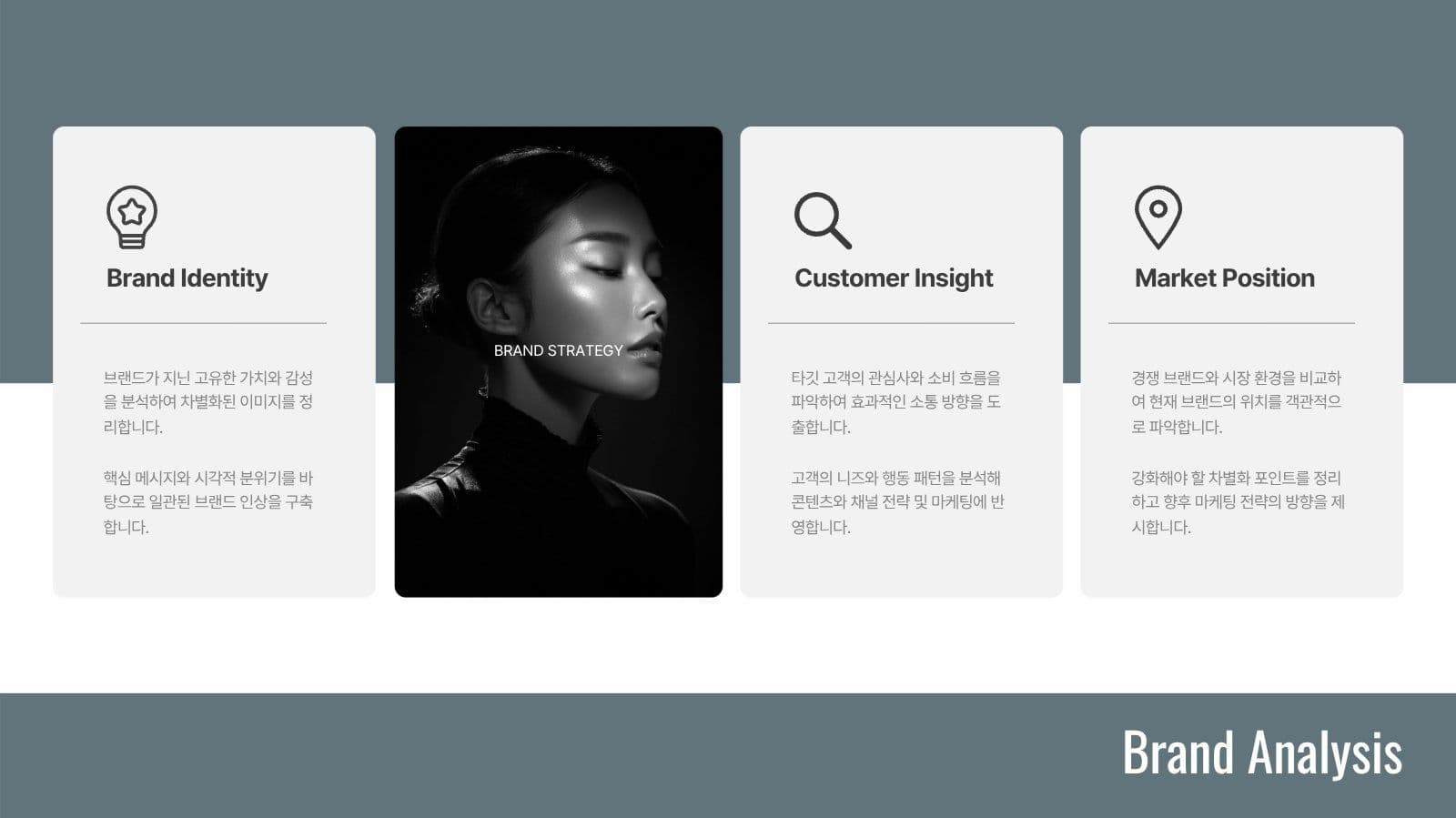 모던 브랜드 마케팅 제안서 템플릿 