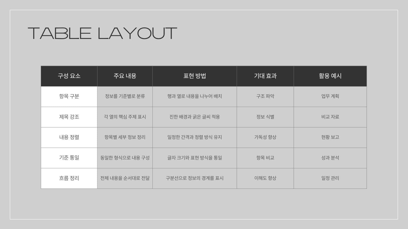 그레이 회사소개 프레젠테이션 템플릿 비즈니스