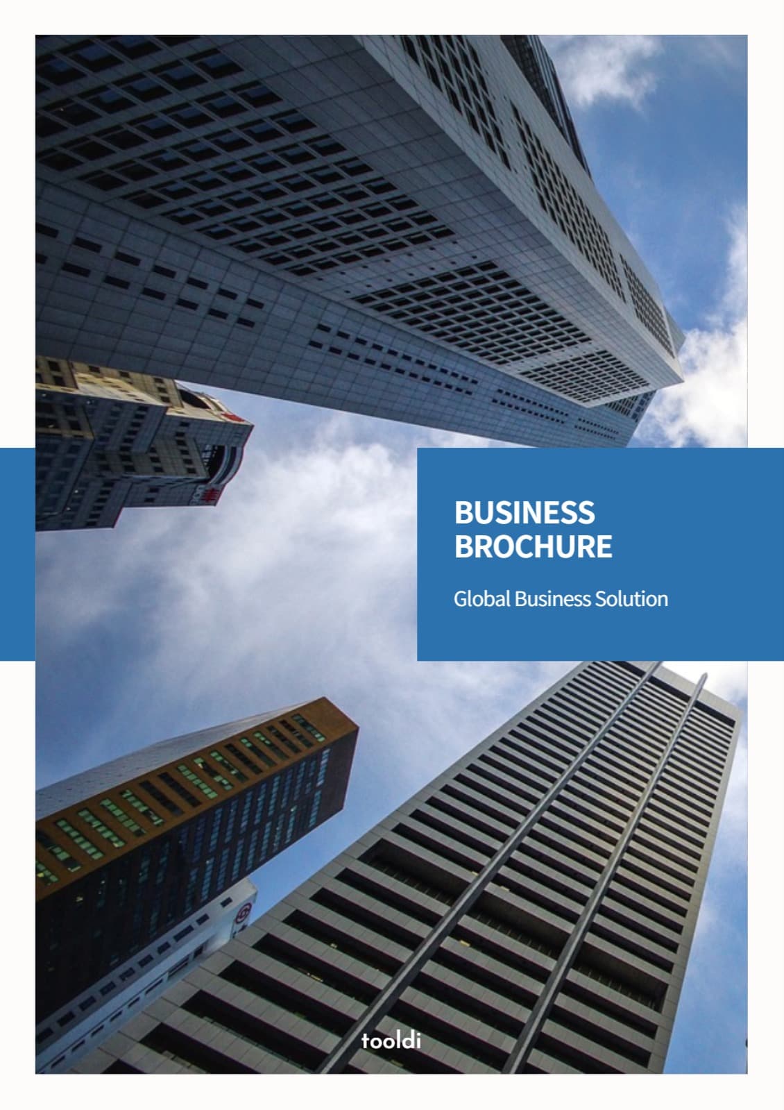 BUSINESS BROCHURE 표지