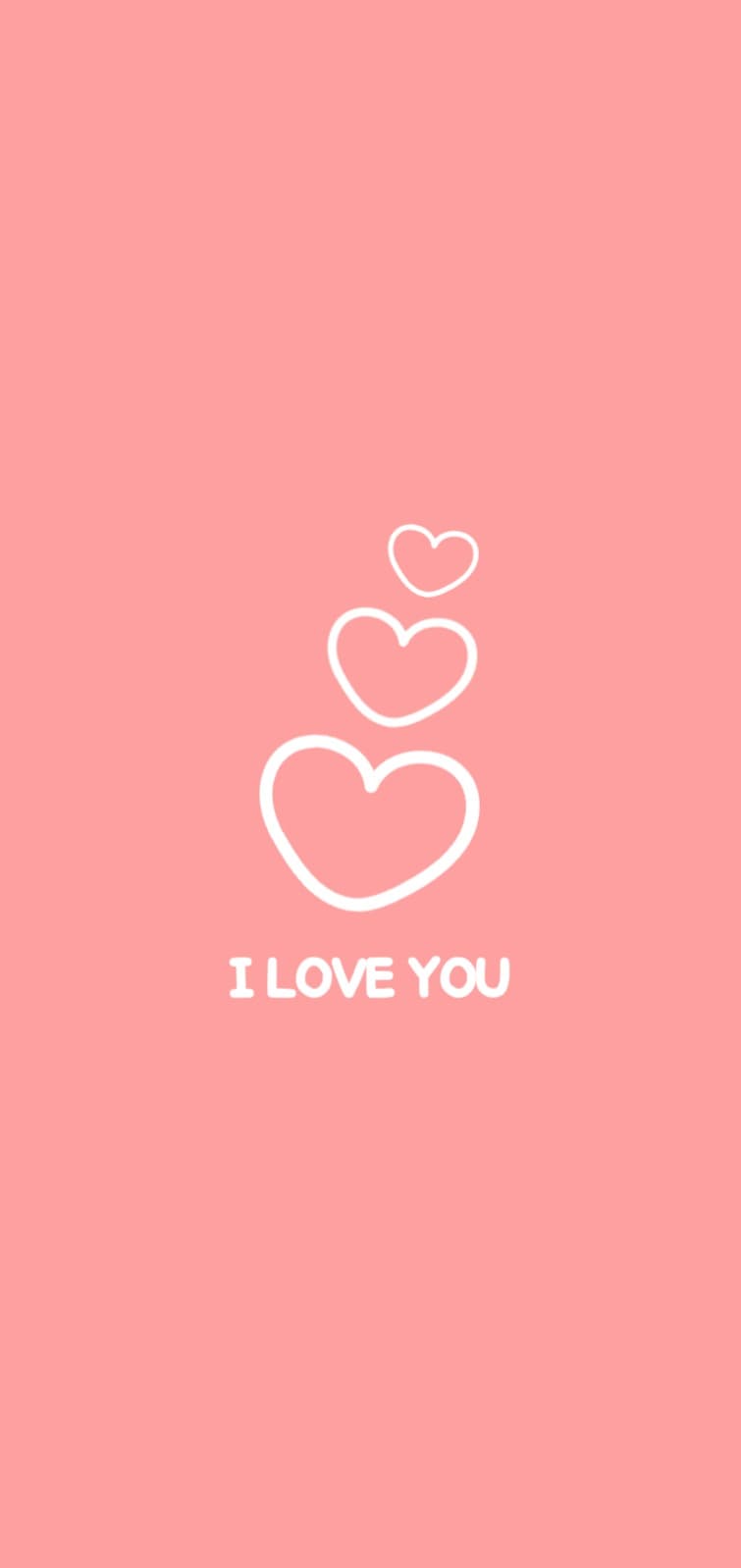 I LOVE YOU 아이폰 배경화면