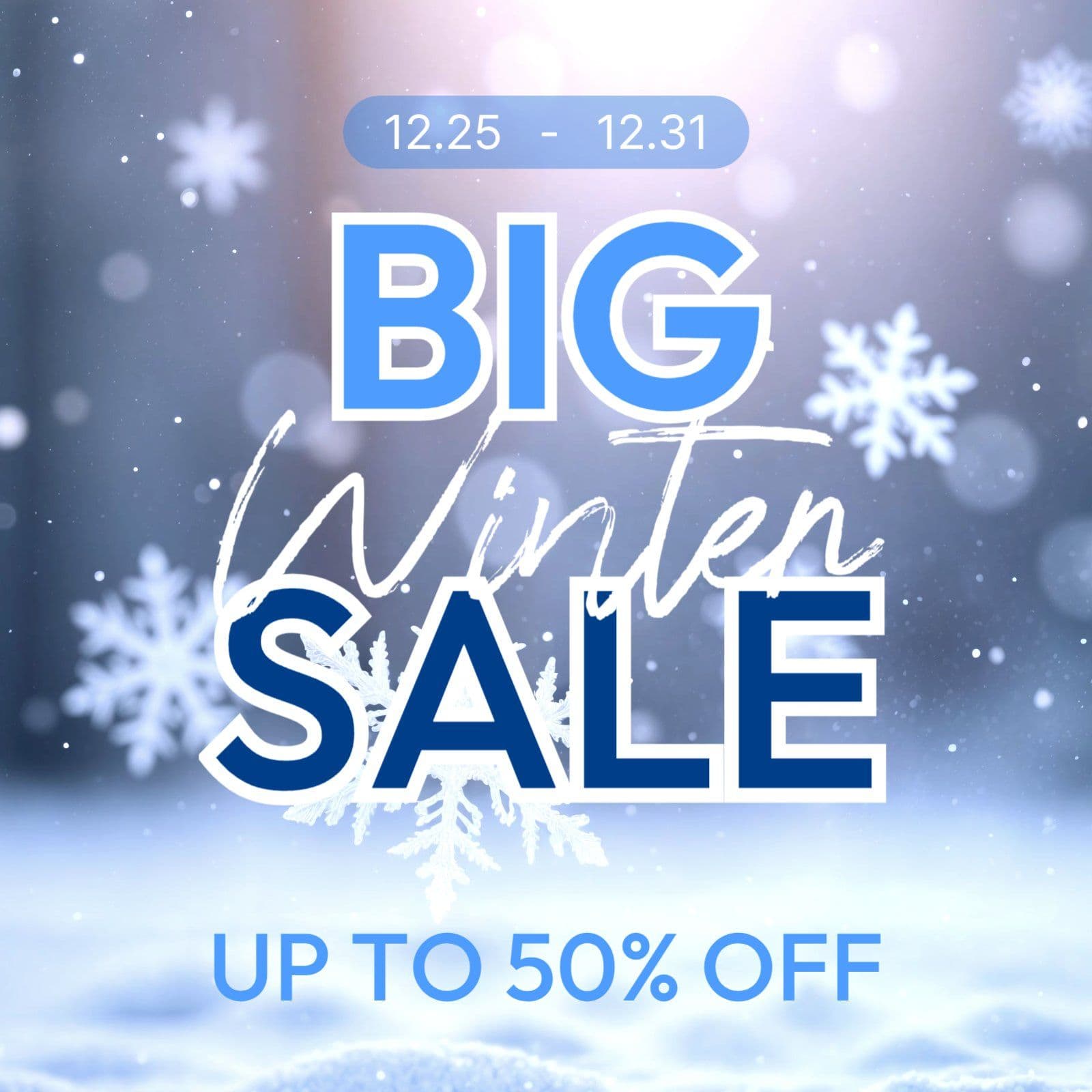 big winter sale