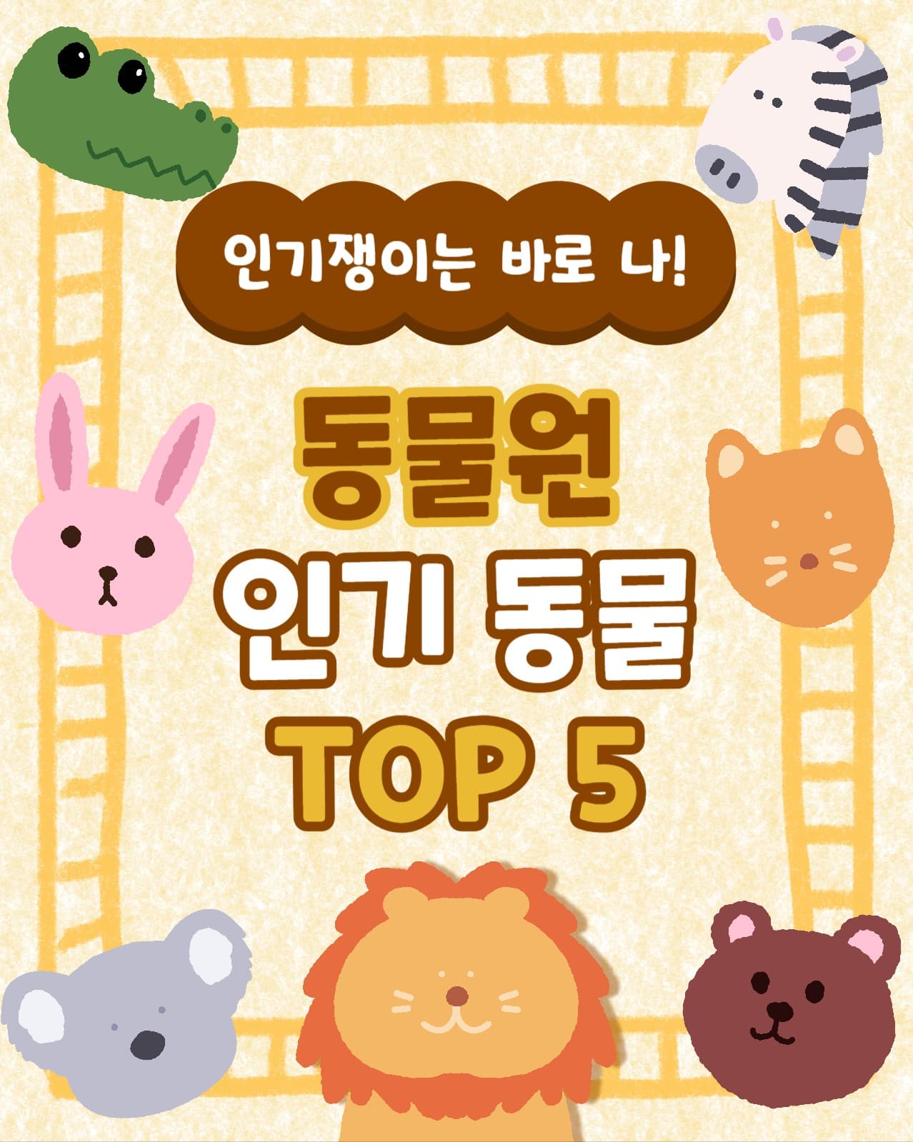 동물인기순위 인스타(세로)