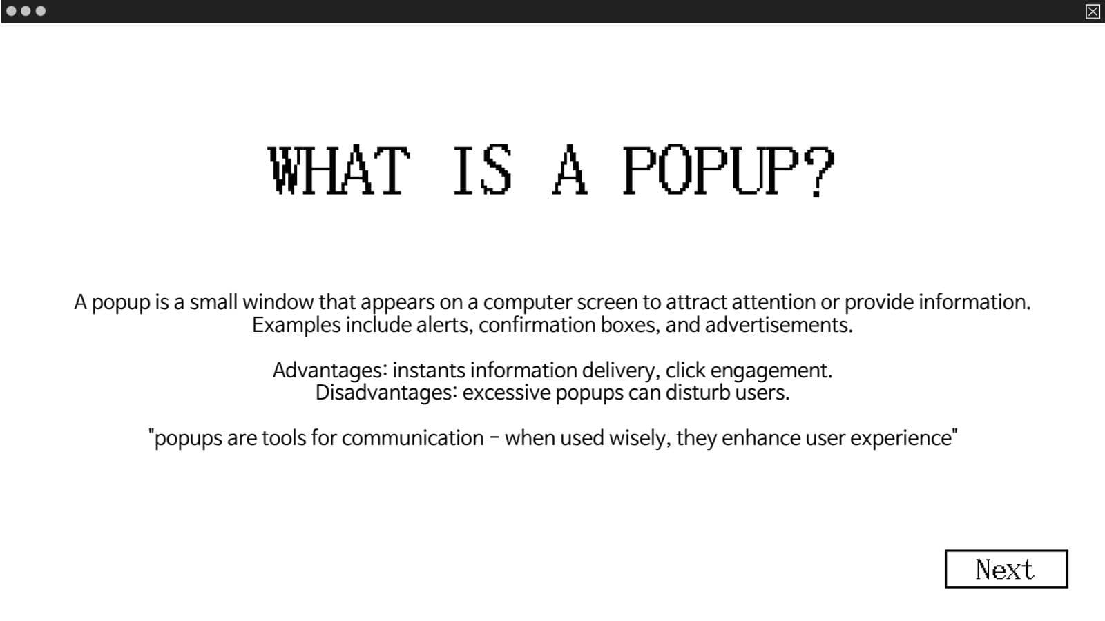 팝업창 디자인 ppt 템플릿