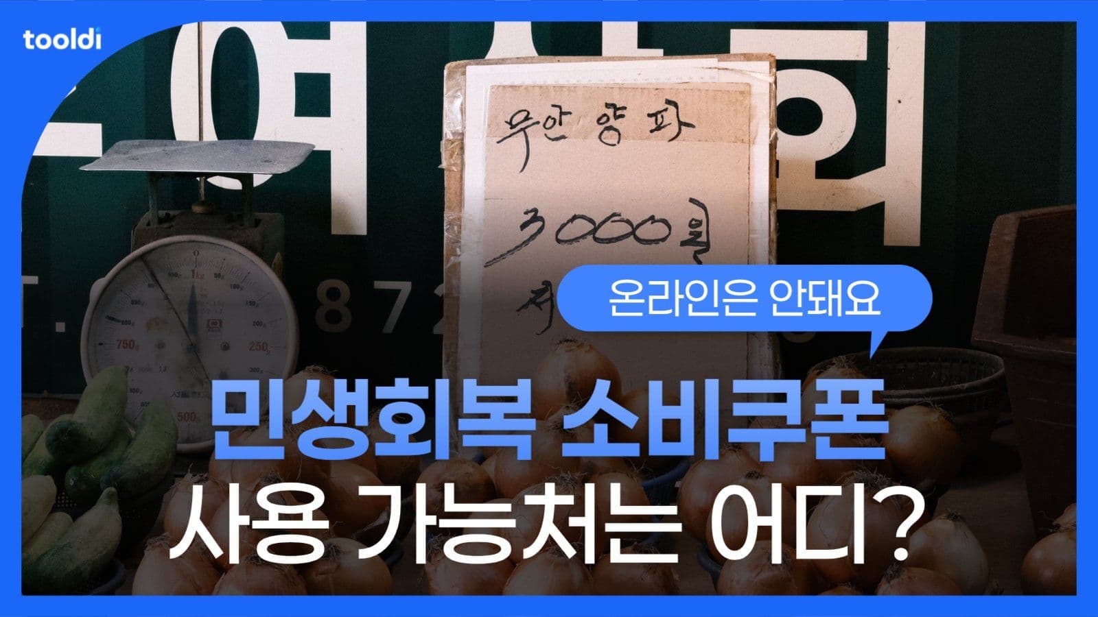 민생회복 소비쿠폰 사용처 정보